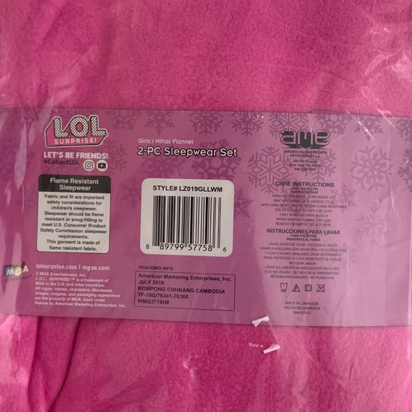 LOL Surprise Sleepwear Set with bonus Collector's Guide - NWT - Picture 4 of 8